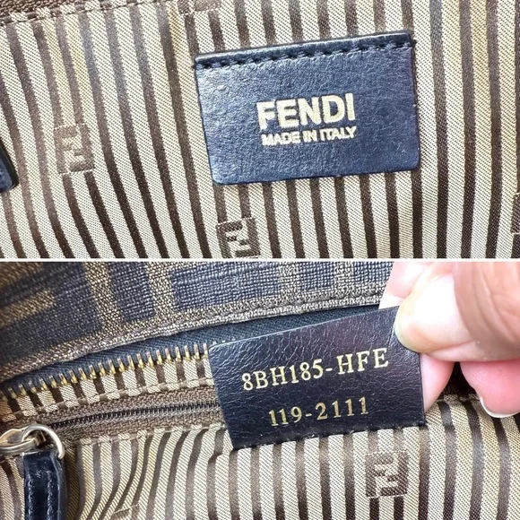 Authentic FENDI Zucca tote bag - Picture 13 of 16